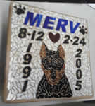 Pet Memorial Mosaics